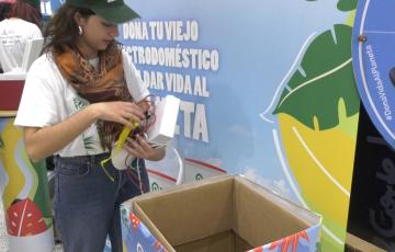 Dona vida al planeta reciclando aparatos electrónicos