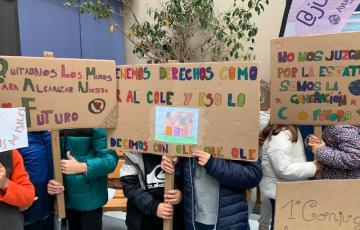 Pancartas reivindicativas