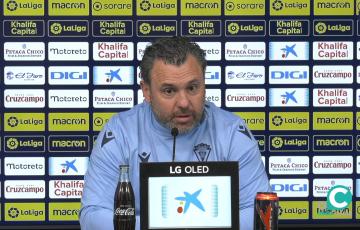 El entrenador del Cádiz, Sergio González 