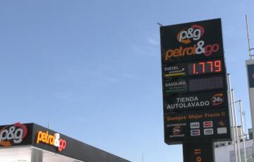 Imagen de una gasolinera 