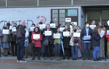 Concentración ante los juzgados del estadio