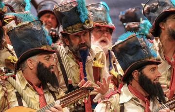 El coro “Los Martínez”