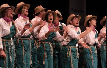 La comparsa “La diosa del mar”