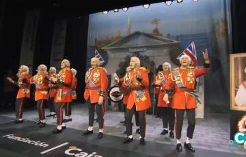 La chirigota  'El niño de Isabelita' fue una de las agrupaciones destacadas en el 8ª preliminar del COAC