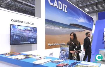 El stand de Cádiz en el pabellón 5 del recinto de IFEMA