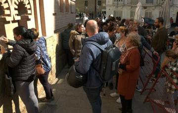 Venta de entradas en el Teatro Falla