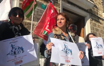 Momento de la movilización