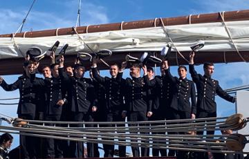 Despedida de guardamarinas