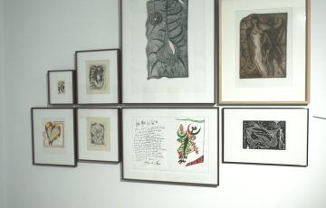 Algunas de las obras expuestas 