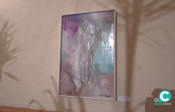 Uno de los cuadros de la muestra, de Belén García-Negrotto