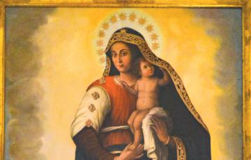 La obra, propiedad de los Capuchinos, se encontraba en la iglesia de Santa Catalina