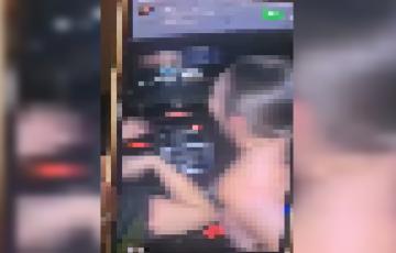 Captura de uno de los vídeos grabados en el vehículo 