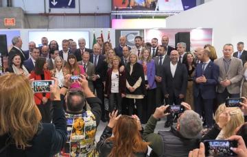 Imagen del Stand del Patronato de Turismo durante la celebración del 'Día de la Provincia' en FITUR 2023