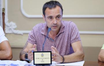 El concejal de Deportes, José Ramón Páez