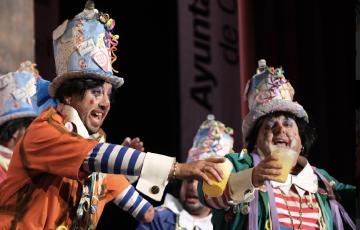 La chirigota “'Amo escuchá', chirigota callejera“