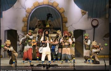 La chirigota “Frente talibán de la república irreverente de Kadikadistan”