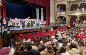 El público presente en el teatro mientras se emitía el veredicto del jurado