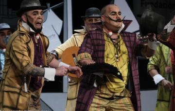 La chirigota “Los viñanos”