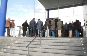 El último adios a Julio Pardo.