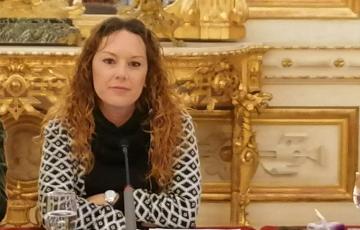 La diputada de Adelante Cádiz Lorena Garrón