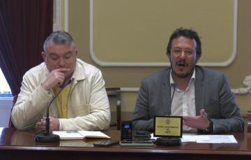 Alcalde y concejal de Presidencia comparecen en rueda de prensa 