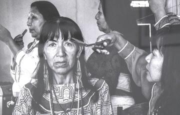 Uno de los retratos de la muestra de 'Shopibo Konibo'