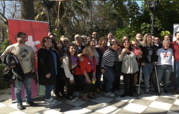 Imagen de presentación de la lista de Izquierda Gaditana que encabeza Helena Fernández. 