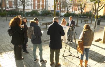 El candidato del PP a la alcaldía, Bruno García. 