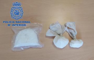 Droga incautada al detenido