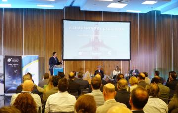 El consejero de Universidad, José Carlos Gómez Villamandos, ha inaugurado en Cádiz en la II jornada de Clústeres de Andalucía