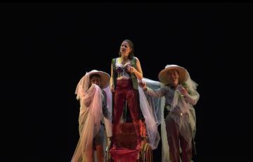 El espectáculo Las Bingueras de Eurípides es su última obra