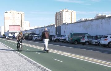 Fachada del antiguo cementerio 