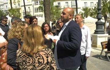 Eugenio Belgrano junto a integrantes de su candidatura 