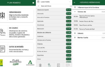 A través de la app los usuarios pueden acceder también a las recomendaciones y consejos que se ofrecen desde el 112 para todas aquellas personas que realizan el camino.