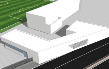 El IMD aprueba el proyecto para la demolición y ampliación del edificio para equipamiento deportivo en el Complejo Deportivo Puntales-La Paz