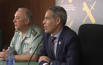 José Pacheco defiende el refuerzo realizado por el Gobierno para la seguridad en el Campo de Gibraltar