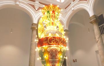 Una reproducción del jarrón árabe de Accame