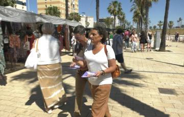 La candidata de Podemos Cádiz, Marina Liberato 