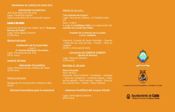 El 5 de junio comenzarán a celebrarse las actividades que incluyen conciertos y una gincana eucarística