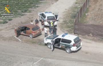 Imágenes del operativo de la Guardia Civil 