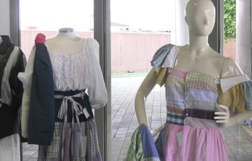 Imagen de uno de los diseños expuestos en la Casa de las Artes 