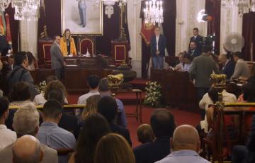 Imagen del Pleno de Investidura 