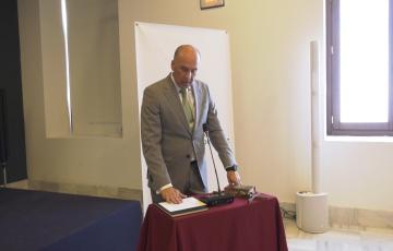 Toma de posesión de Alberto Virués