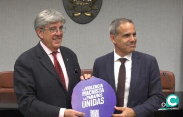 El decano del Colegio de Abogados y el Subdelegado del Gobierno en Cádiz