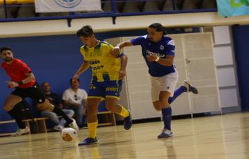 Keren fue el encargado de marcar el primer gol del Nevaluz Écija 