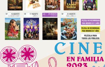 Cartel de esta nueva edición de Cine en Familia 