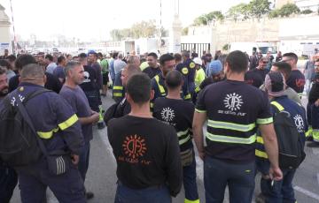 Una de las últimas protestas de la Coordinadora de Trabajadores del Metal 