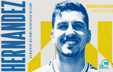 Javi Hernández jugará cedido hasta final de temporada en el Cádiz CF