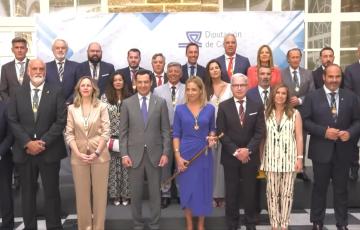 Almudena Martínez del Junto toma posesión como presidenta de la Diputación 