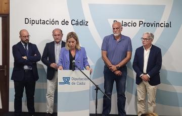 La presidenta con los vicepresidentes